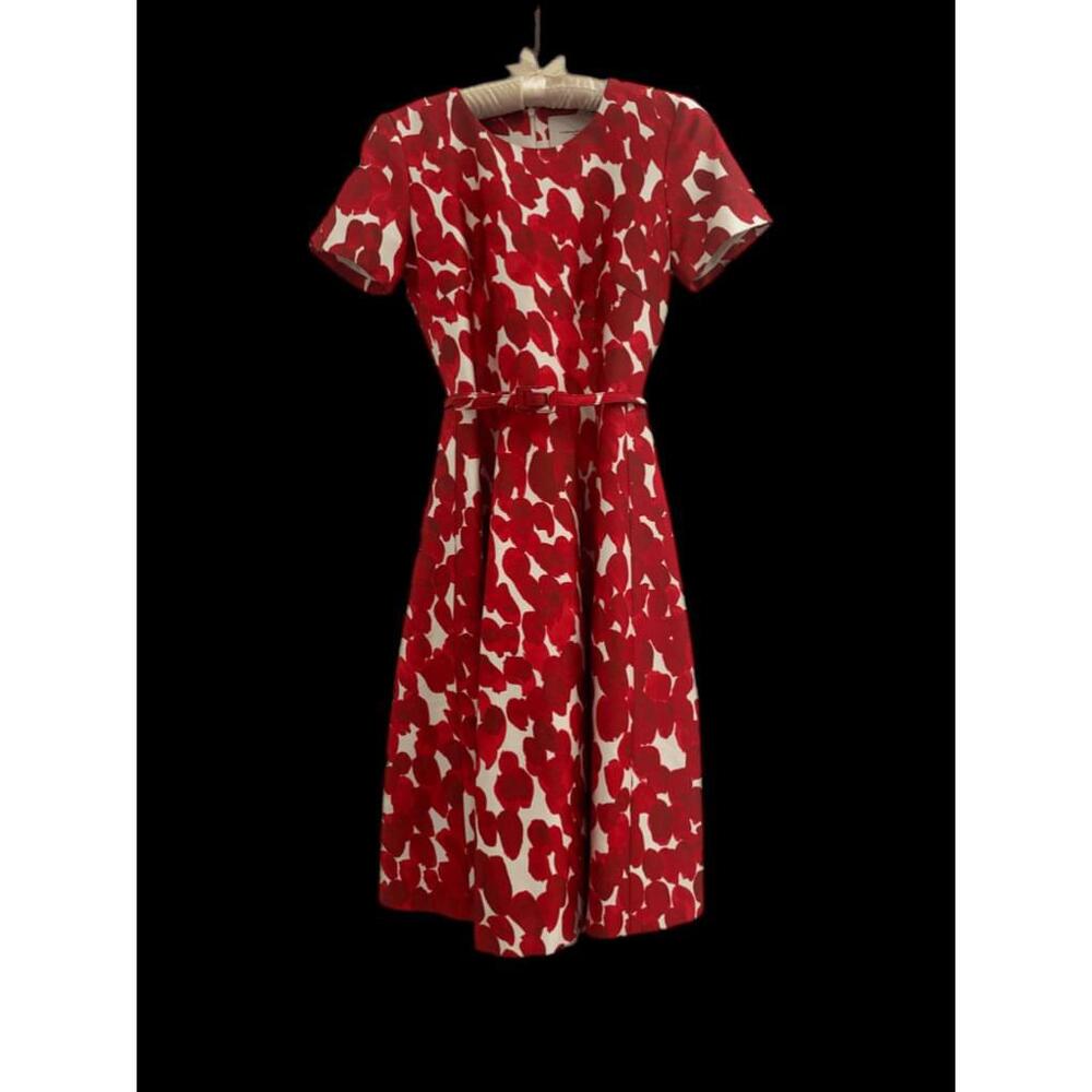 Carolina Herrera Sheath Waist Dress Sz 0 - Picture 2 of 7